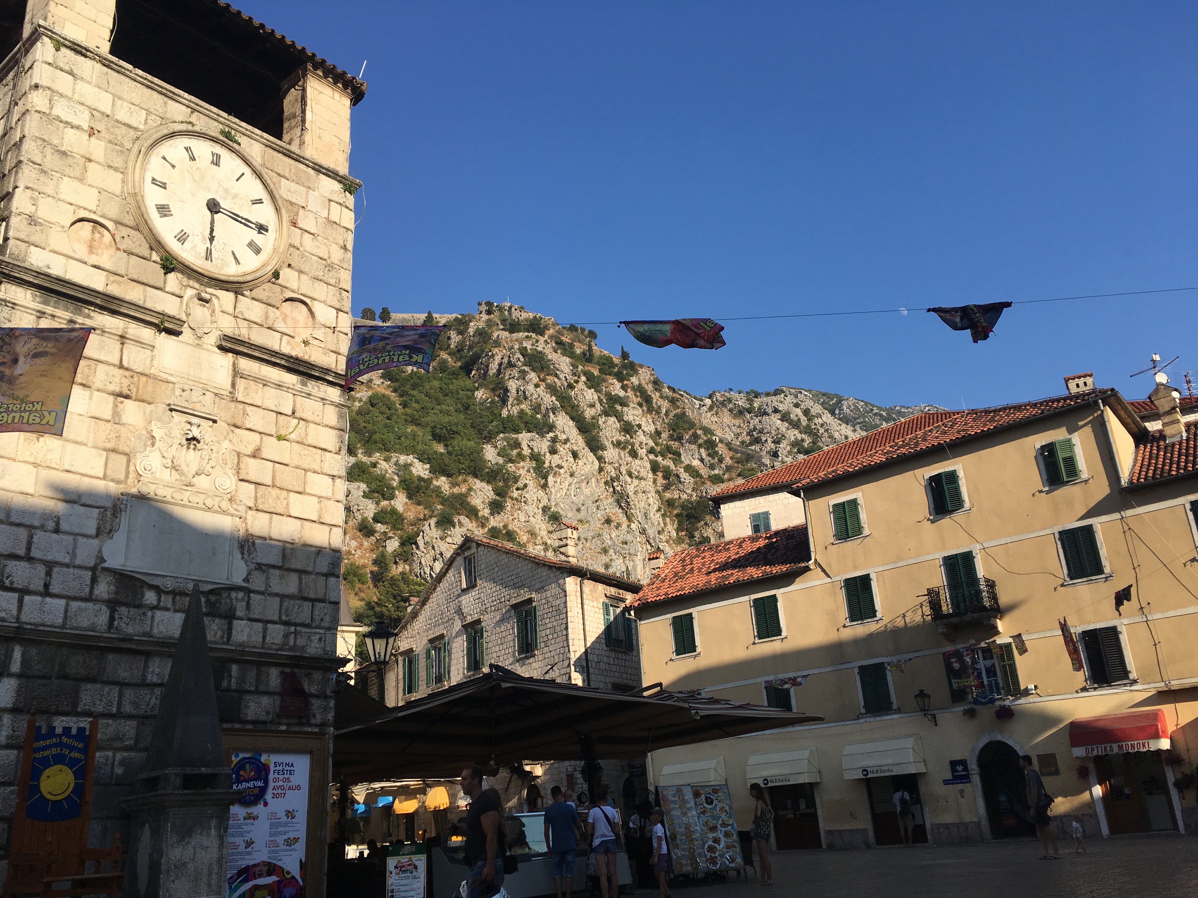 Kotor - Torre Relogio