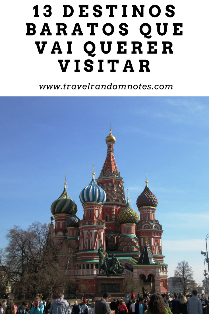 13 destinos baratos que vai querer visitar